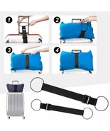 Easy Add A Bag Strap Travel Luggage Suitcase Adjustable Belt Carry On Bu... - $113.18 MXN