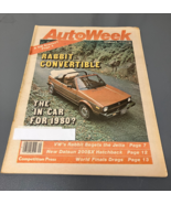 AutoWeek magazine Rabbit convertible cover December 1979 issue - $362.29 MXN