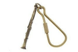 Clarinet Keychain - Brass - $7.65