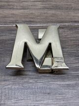 MCM Gold Tone Belt Buckle No Belt Men's Accessories KG - $49.49