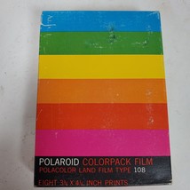 Vintage 1972 Polaroid Colorpack Film Type 108 FOR COLLECTING - £20.25 GBP