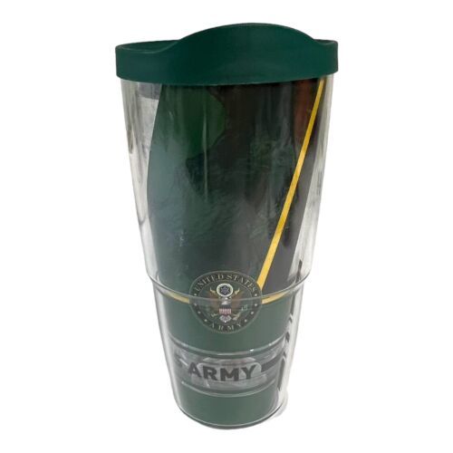 United States Army NEW TERVIS  24oz DOUBLE WALL Insulated TUMBLER WITH LID US - $28.04