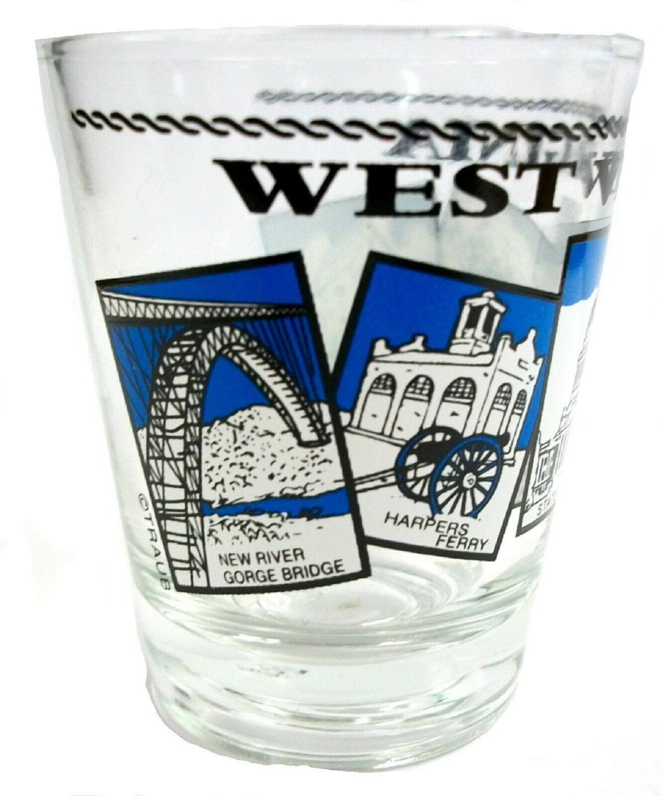 West Virginia Montage Shot Glass - $9.42