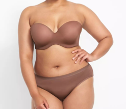 Lane Bryant CACIQUE Silky No Show Hipster Panties BROWN BRONZE PLUS 22/2... - $15.03