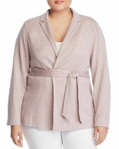 Bobeau Womens Plus Baron Knit Office Blazer Fig Color B4HP - $37.96