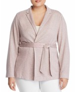 Bobeau Womens Plus Baron Knit Office Blazer Fig Color B4HP - $29.95