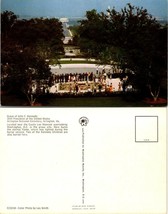 Virginia(VA) Arlington National Cemetery John F. Kennedy Grave Site VTG Postcard - £7.51 GBP