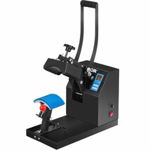 VEVOR Heat Press 6x3.75Inch Curved Element Hat Press Clamshell Design He... - $134.98