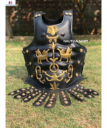 Leather Medieval Muscle Armor Collectible Wearable Roman Heavy Chest Pla... - £238.30 GBP