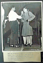 Ingrid Bergman In Alfred Hitchcocks (Spellbound) ORIG,1945 On The Set Photo * - £174.44 GBP