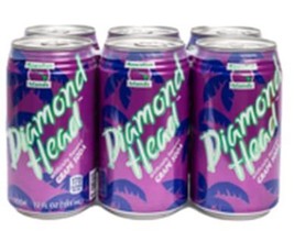Diamond Head Hawaii Grape Soda 12 Oz. Can (Pack of 12 Cans) - $79.19
