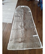 QTY = 5: Clear PVC Garment Bags, DBGCCLEARPVCV1 60 inches tall  new - $21.66 CAD