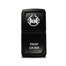 CH4x4 Rocker Switch V2  Front Locker Symbol - Vertical - Green LED - $16.82