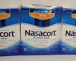 (3)Nasacort Allergy 24 Hour Nasal Spray 60 Sprays Each Exp 09/25 - £19.83 GBP