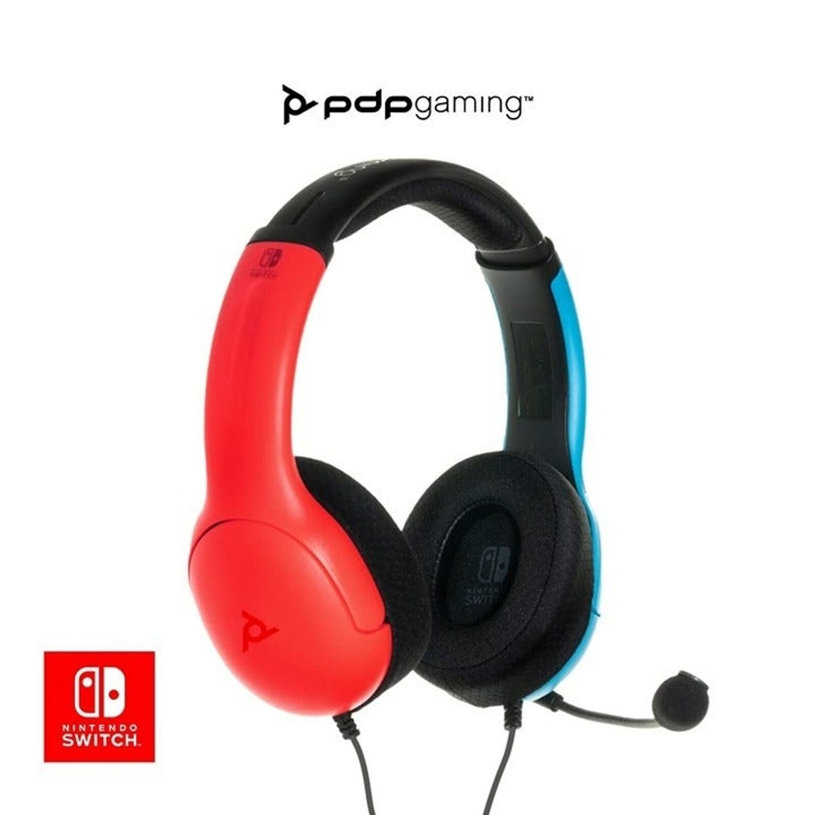 PDP Gaming LVL40 Stereo Headset with Mic for Nintendo Switch - PC, iPad, Mac - £25.78 GBP