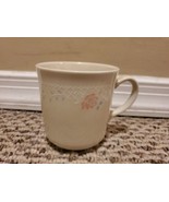 Corning Pink/Blue Flower Pattern 8oz Coffee Mug, Microwavable - £5.24 GBP
