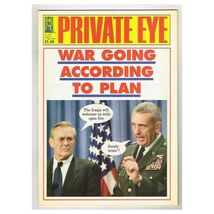 Private Eye Magazines No.1077 4-17 April 2002 mbox2163 War Going Accordi... - $2.52
