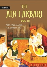 The Ain I Akbari Vol. 3rd - £31.52 GBP