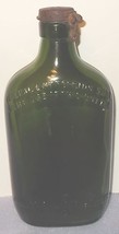 Vintage James Buchanan Co Glascow Scotland Ca 1930 Green Whiskey Bottle - £7.86 GBP