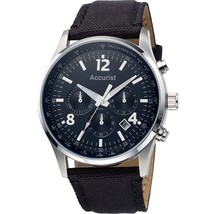 Accurist MS896B Mens Chronograph Core Sports Black Watch - $86.19