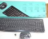 New Logitech Wireless Combo Keyboard And Mouse 920-008971 - $30.81