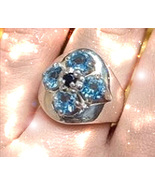 HAUNTED RING THRONE BORNE CROSS BLESSINGS HIGHEST ;LIGHT MAGICK 7 SCHOLARS - $8,507.43 MXN