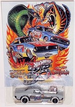 Rodger Dodger  Custom Hot Wheels 35th Anniversary Snake &amp; Mongoose Series w/RR - £72.06 GBP
