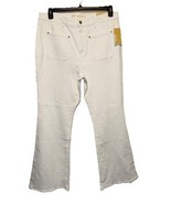 MICHAEL KORS SELMA JEANS Cropped FLARE HIGH-RISE Slim Through SZ 14 NEW - $2,004.58 MXN