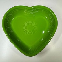 Fiesta Lemongrass Heart Bowl 8” HLC USA Ceramic Dishware - $521.69 MXN