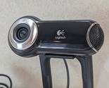 Logitech WebCam Pro 9000 for business USB Camera w/ Mic Carl Zeiss 2MP (H) - $12.99