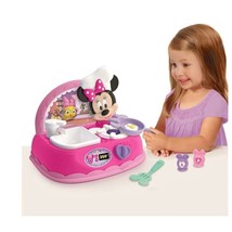 Junior Disney Minnie Sizzlin&#39; Kitchen Play Set, Cooking Sounds &amp; Phrases - £13.27 GBP