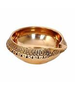 PARIJAT HANDICRAFT Brass Tradition kuber Diya for Home Decor Pooja Diwal... - £7.71 GBP