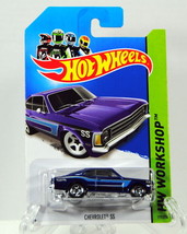 Hot Wheels HW Workshop Chevrolet SS 2013 199/250 Mattel Blue Die Cast Car - £6.12 GBP