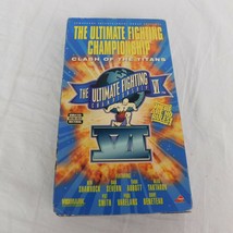 Ultimate Fighting Championship VI Clash of the Titans VHS 1996 Not Rated 114 min - £6.20 GBP