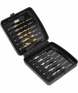 Tapping Bits Set, High Hardness Combined Tap Drill 13Pcs Hss With Fast C... - $728.96 MXN