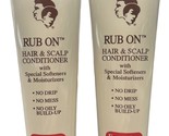 2x SoftSheen Carson Sta-Sof-Fro Rub On Hair &amp; Scalp Conditioner Extra Dr... - £39.09 GBP