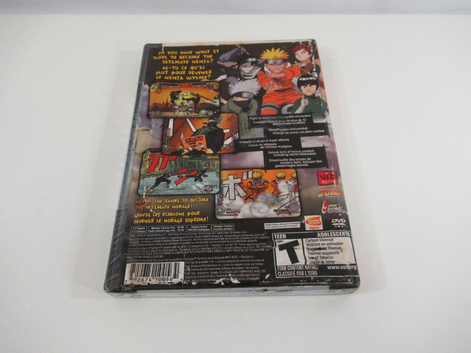 Primary image for Naruto: Ultimate Ninja (Sony PlayStation 2, 2006) PS2 Greatest Hits Sealed