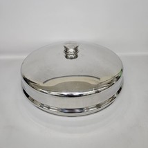 Vintage Farberware Model 344-A Skillet 12&quot; Domed Lid Only Stainless Steel - $21.29