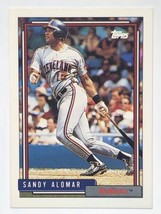 Sandy Alomar 1992 Topps #420 Cleveland Indians MLB Baseball Card - £0.77 GBP