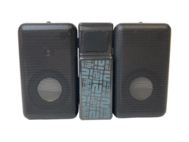 i2iGear Folding Portable Speakers, Black - £13.38 GBP
