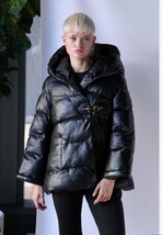 NEW AUTHENTIC SMYTHE QUILTED LEATHER SWING COAT XS $1785 - $427.50