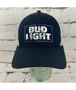 Bud Light Ball Cap Hat Beer Advertising Vented Strap Back - £11.69 GBP