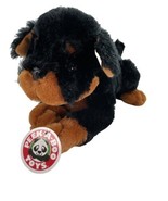 Peek-a-Boo Toys Rocco Rottweiler Black and Brown Dog Plush Stuffed Anima... - $24.98 CAD