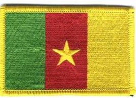 Cameroon Rectangular Patch - $4.23 CAD