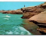 Sunset Cliffs San Diego California CA UNP Chrome Postcard D21 - $1.93