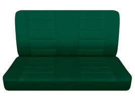 Truck seat covers fits 1967 Ford F100 Front Bench , NO Headrest  Emerald Green - $34.23
