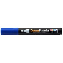 Uchida DecoFabric Opaque Paint Marker Chisel Tip-Blue (Pack of 6) - $992.74 MXN