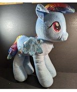 My Little Pony Plush Rainbow Dash Large Plush 17&quot; Tall Hasbro 2017 - £14.68 GBP