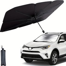 Foldable Car Windshield Sunshade Umbrella, Keep Vehicle Cool, Block UV Rays Prot - £36.53 GBP