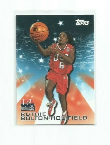 Primary image for RUTHIE BOLTON-HOLIFIELD (USA) 2000-01 TOPPS USA BASKETBALL CARD #17